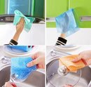 Non-woven Kitchen Cleaning Cloth Disposable Eco-friendly Rags Wiping Pad Furniture Kitchenware Cleaning