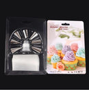 1 conjunto de boca para decoração de bolo, 9 peças, conjunto de pastelaria, bico para assar bolo, espremer creme, biscoitos, ferramentas de decoração, conjuntos de pontas de decoração